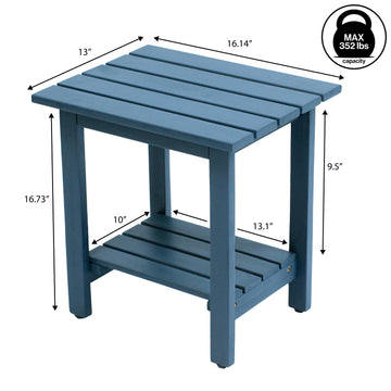 Kellie 16.1" Cottage Classic Slatted Solid Acacia Wood Indoor/Outdoor Shower Bench with Shelf